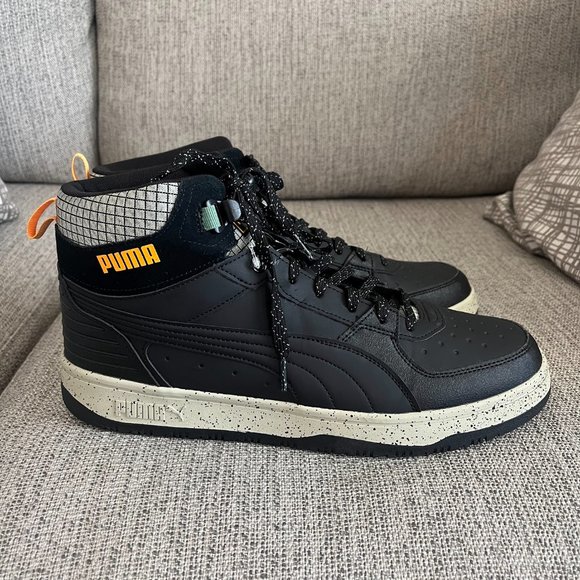 Men's Puma Rebound Layup High Top Sneaker- Size 13 - Picture 2 of 9